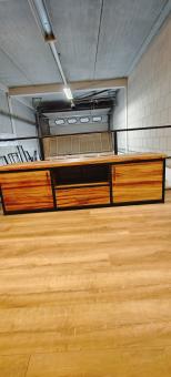 Dressoir van Zebrano hout